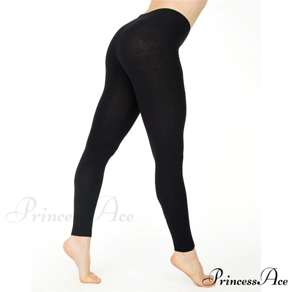 Casual Sport Fitness Cotton Leggings - Image 4