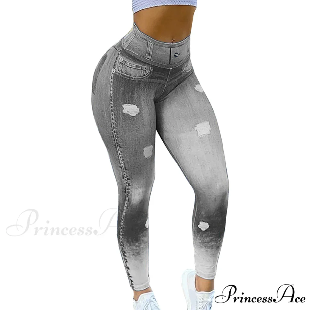 New Fashion Camouflage Print Skinny Pants - Image 9