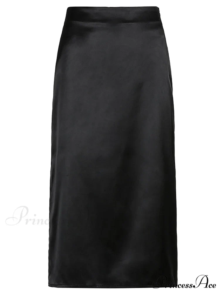 Vintage Brown High Waist Skirt - Image 4