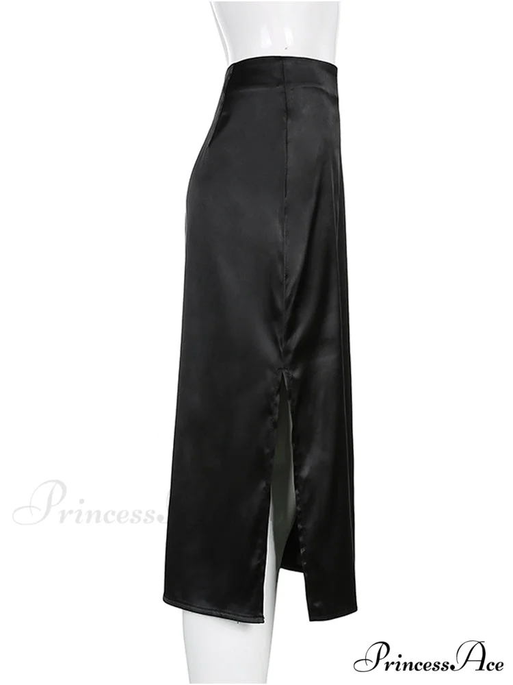 Vintage Brown High Waist Skirt - Image 5