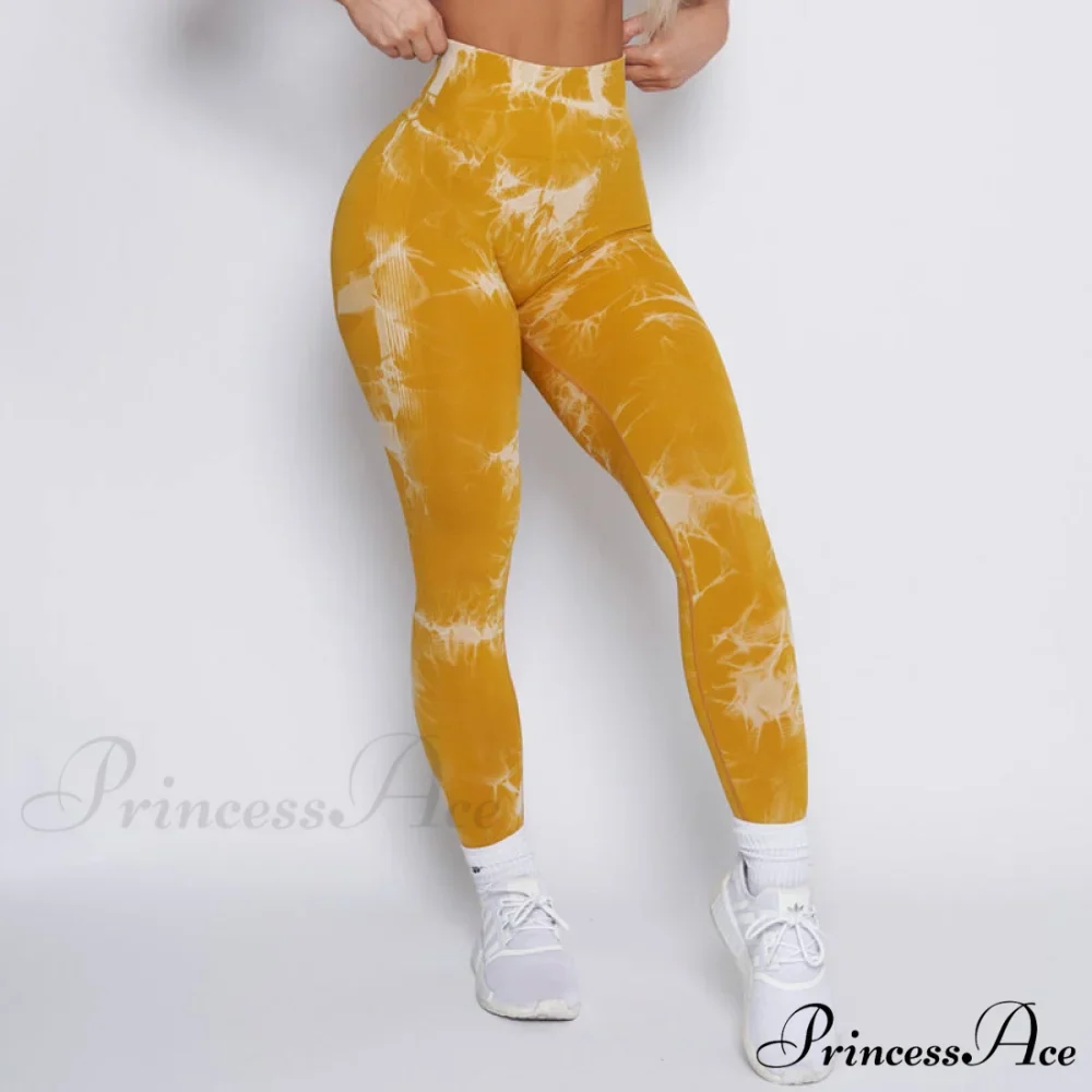 New Lightning Marble Scrunch Butt Leggings - Image 17