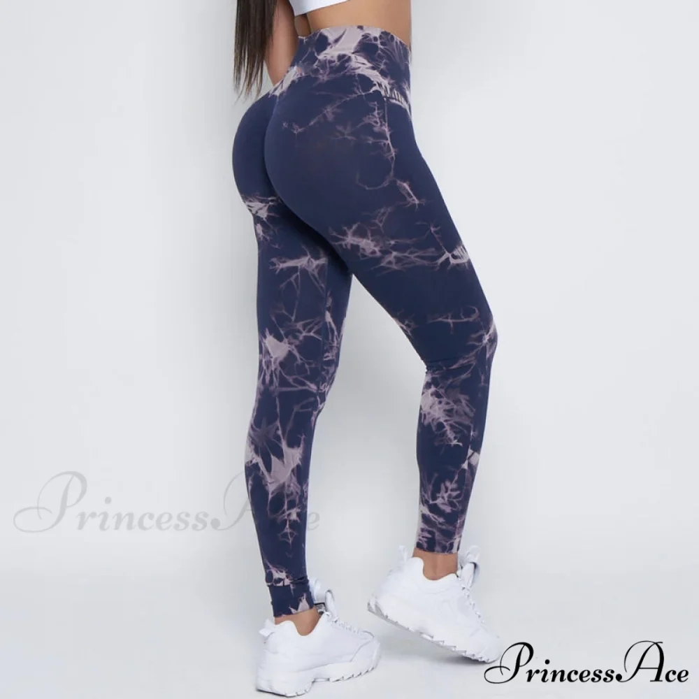 New Lightning Marble Scrunch Butt Leggings - Image 20
