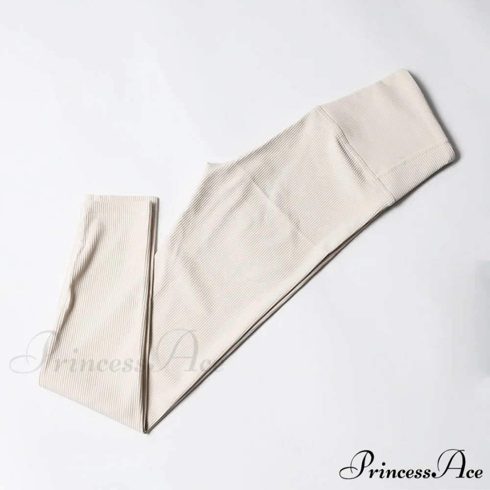 Ribbed Yoga Pants Seamless Sports Leggings - Image 10