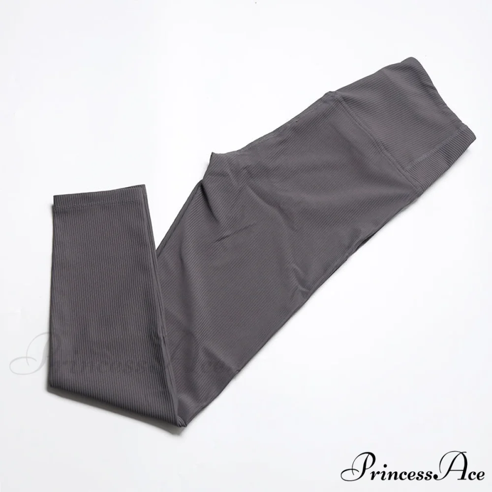 Ribbed Yoga Pants Seamless Sports Leggings - Image 11