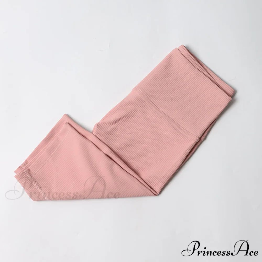 Ribbed Yoga Pants Seamless Sports Leggings - Image 21