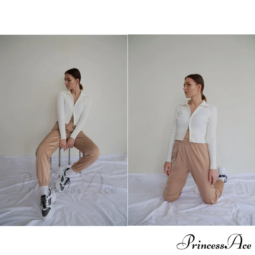 Satin Harem Pants - Image 2