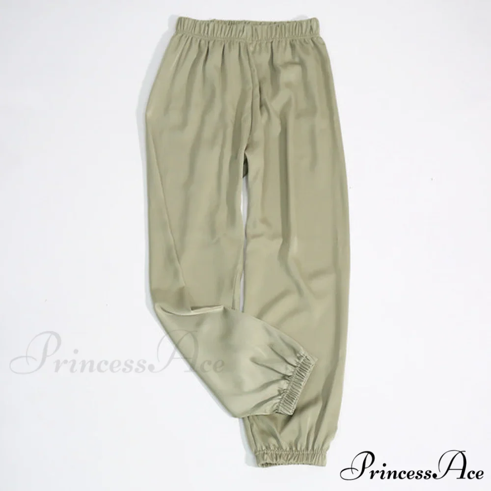 Satin Harem Pants - Image 5