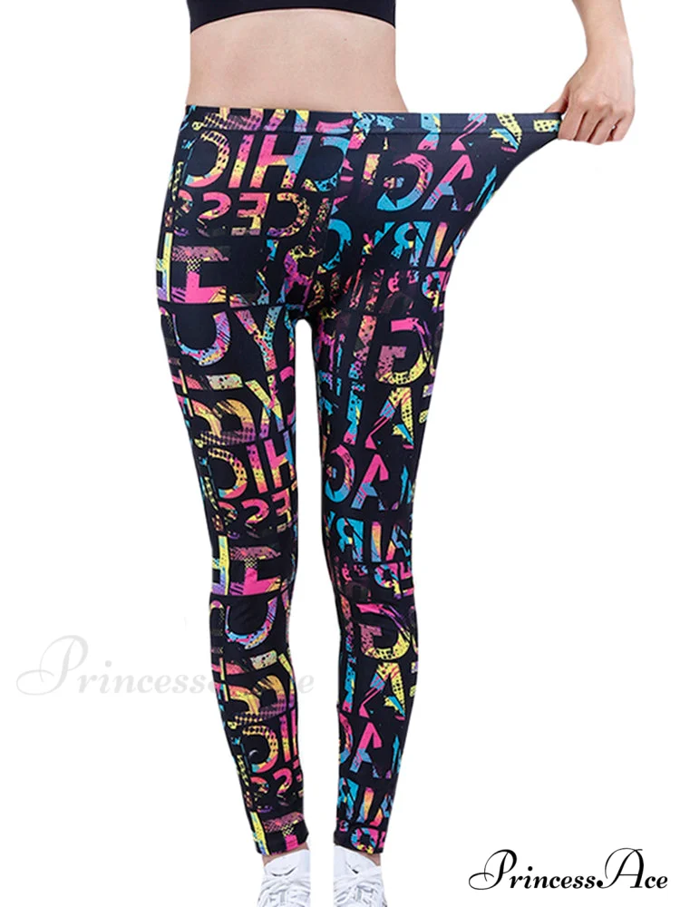Camouflage Graffiti Style Slim Stretch Trouser - Image 20