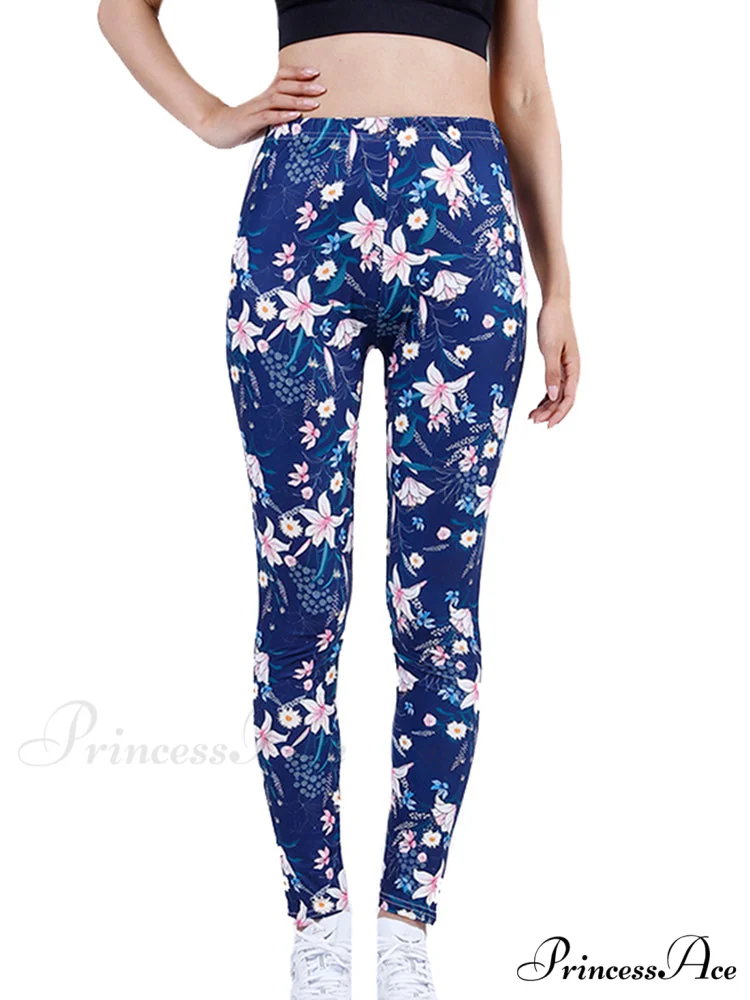 Camouflage Graffiti Style Slim Stretch Trouser - Image 23