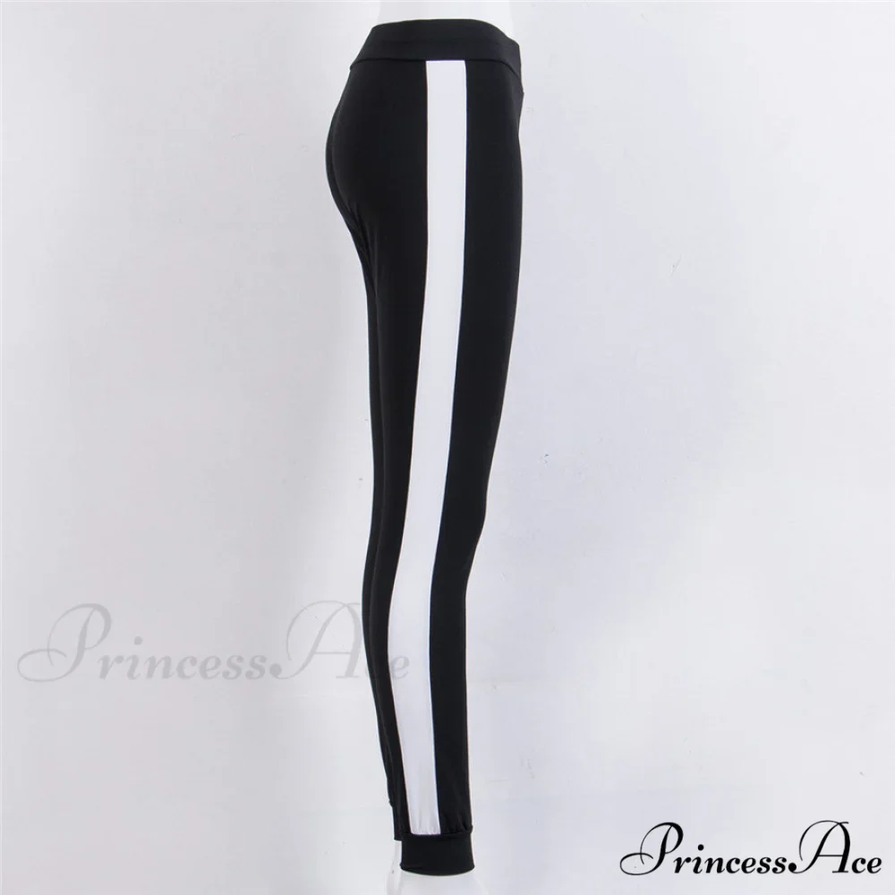 Streetwear Patchwork Sports Fitness Leggings - Image 6