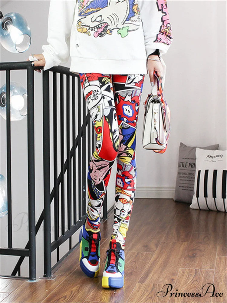 High Waist Leggings Pants - Image 7