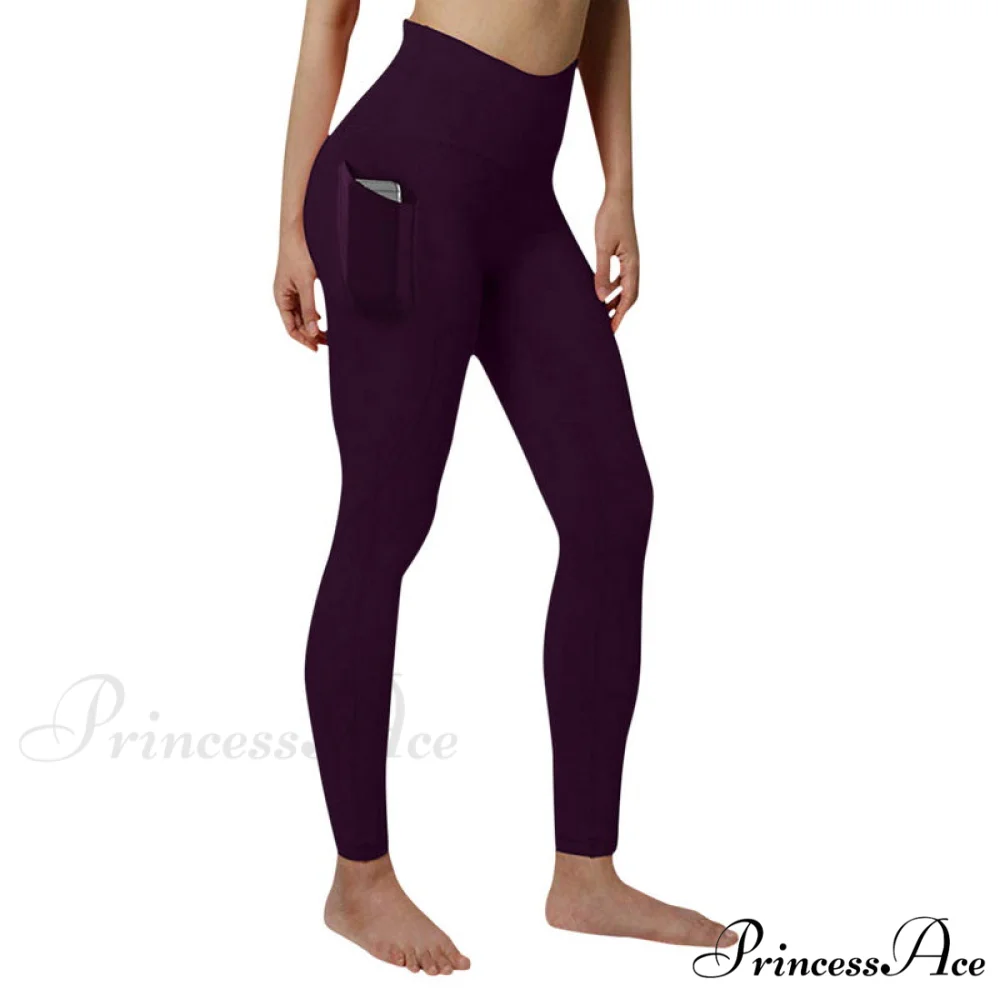 Pocket High Waist Push Up Sports leggings - Image 10