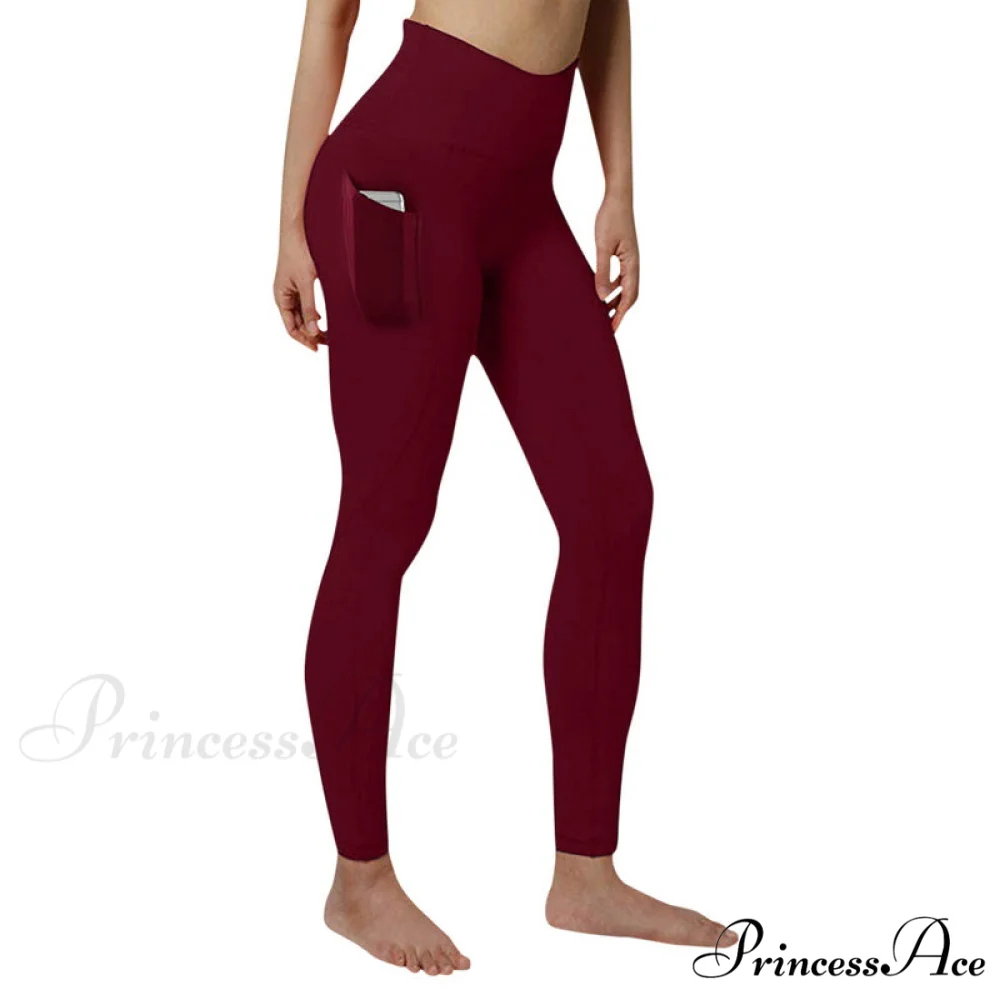 Pocket High Waist Push Up Sports leggings - Image 15