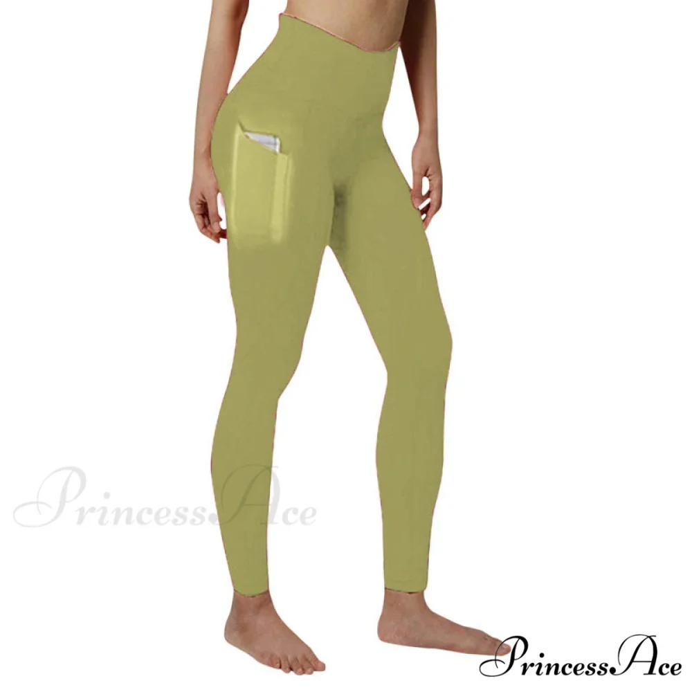 Pocket High Waist Push Up Sports leggings - Image 19