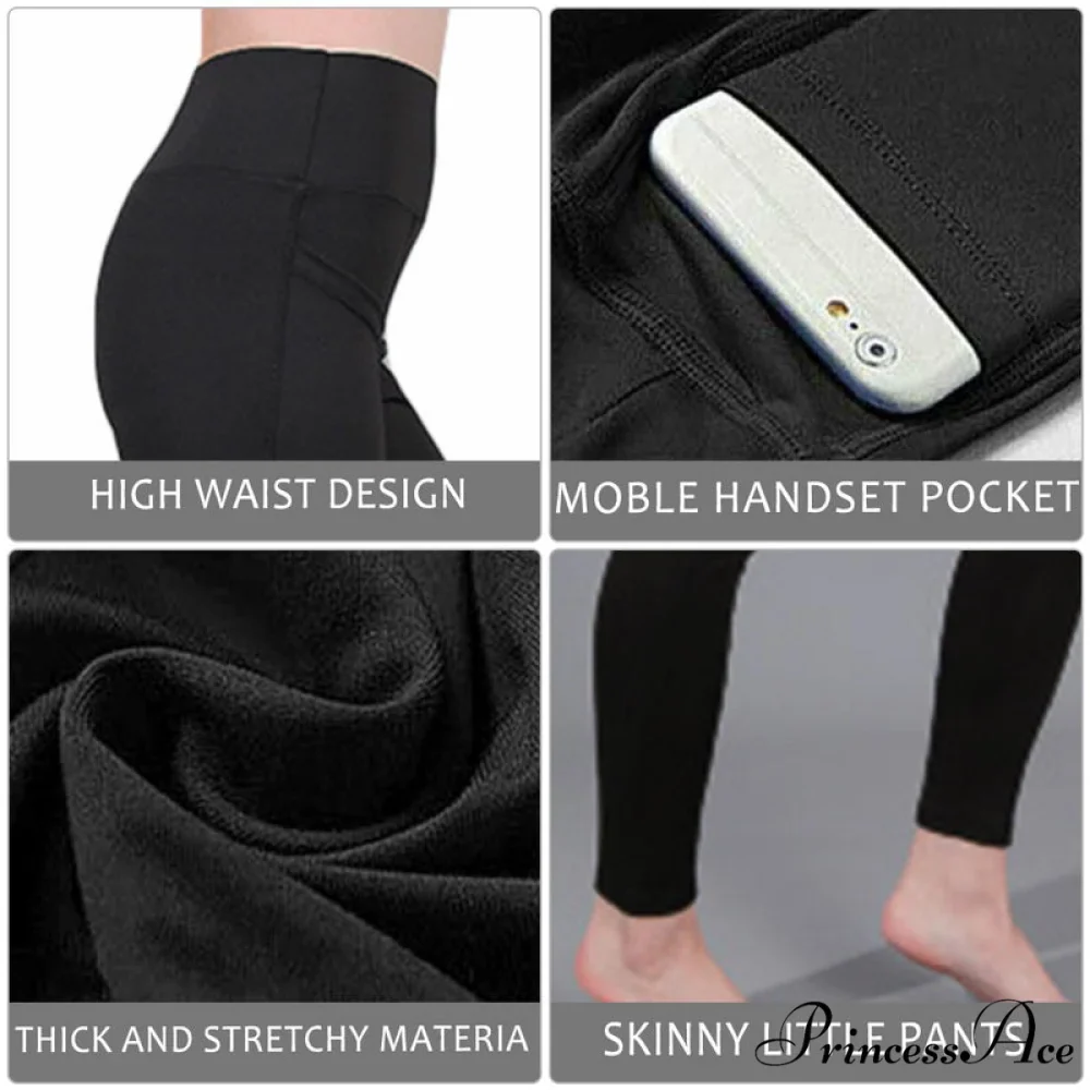 Pocket High Waist Push Up Sports leggings - Image 6