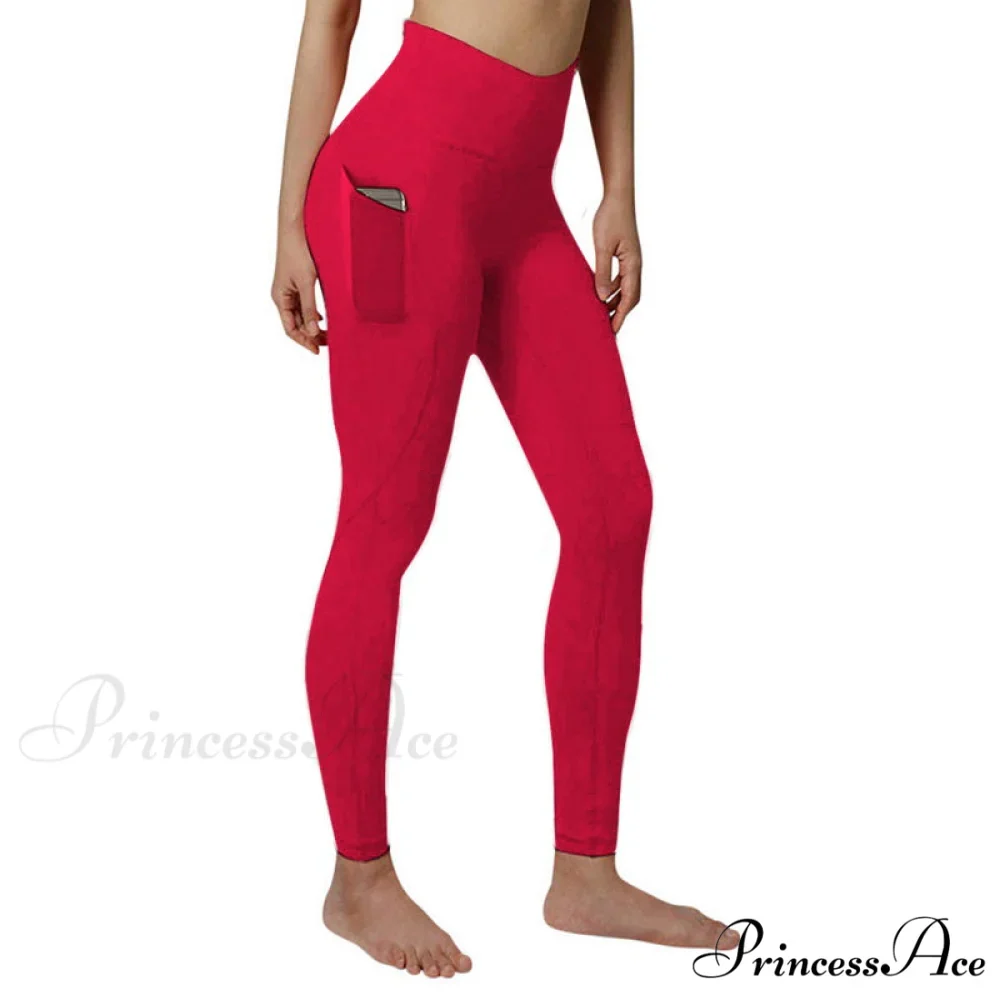 Pocket High Waist Push Up Sports leggings - Image 8