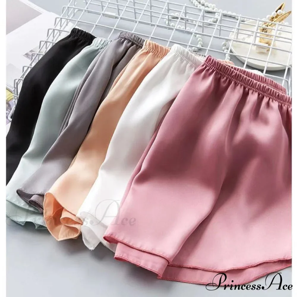 Sexy Fashion Satin Pajama Shorts - Image 2