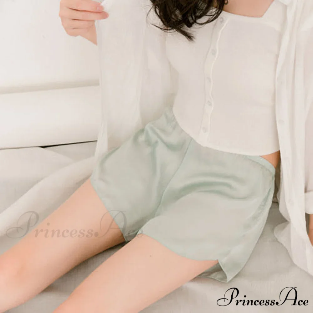 Sexy Fashion Satin Pajama Shorts - Image 3