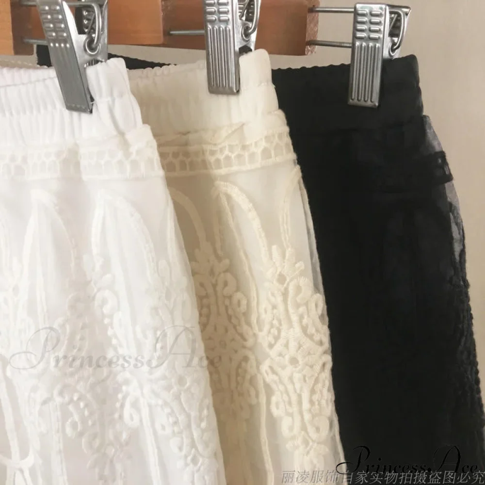 High Waist Sexy Lace Shorts - Image 2