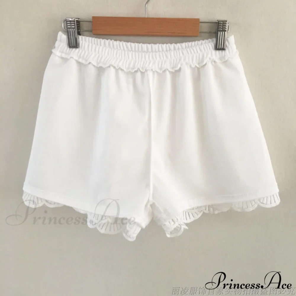 High Waist Sexy Lace Shorts - Image 4