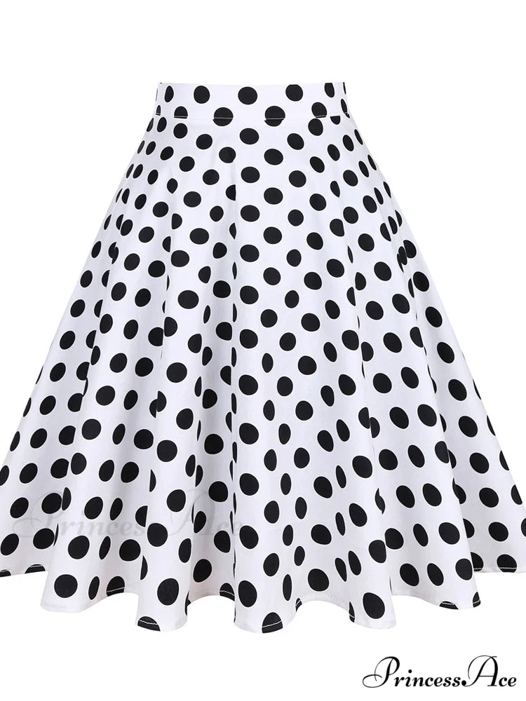 Runway Vintage Rockabilly Midi Skirt - Image 23