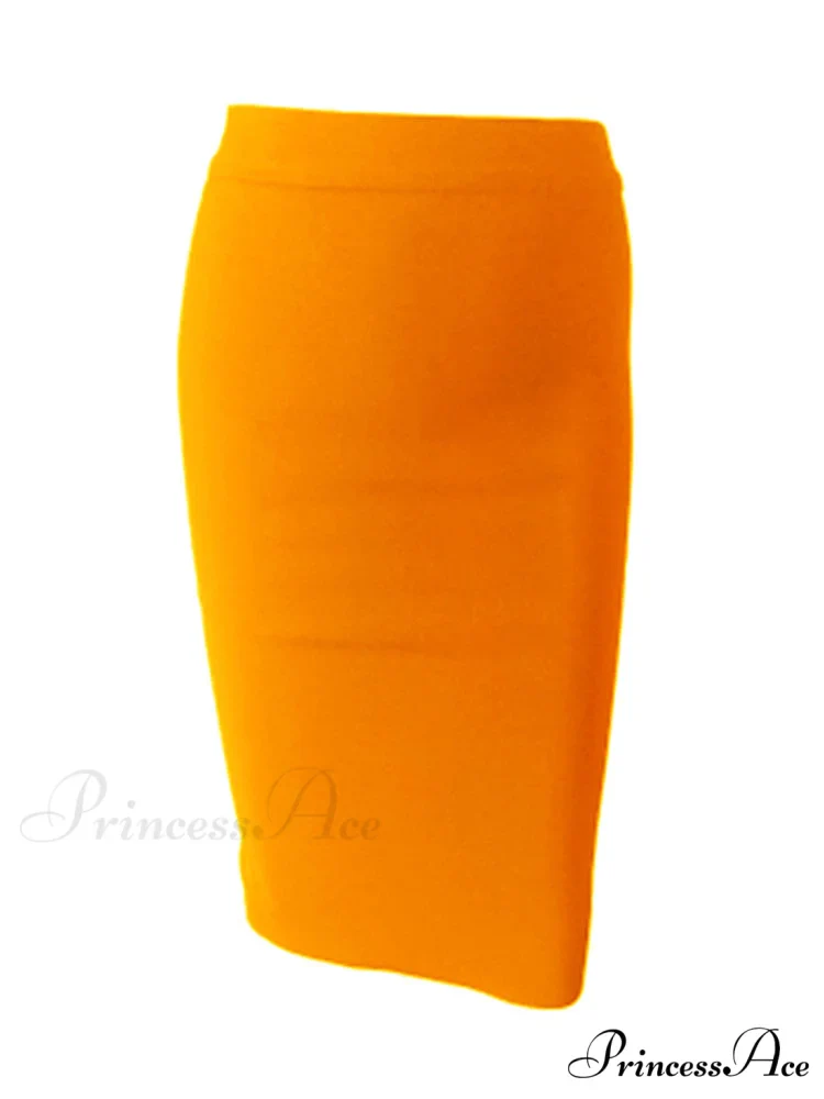 Solid Color Sexy Bodycon Party Bandage Skirt - Image 12