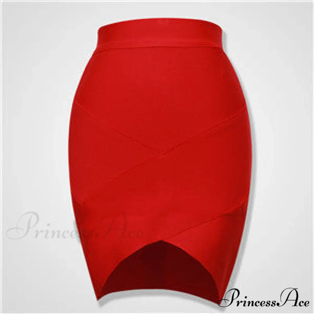 Ladies Rayon Pencil Bandage Skirt - Image 9