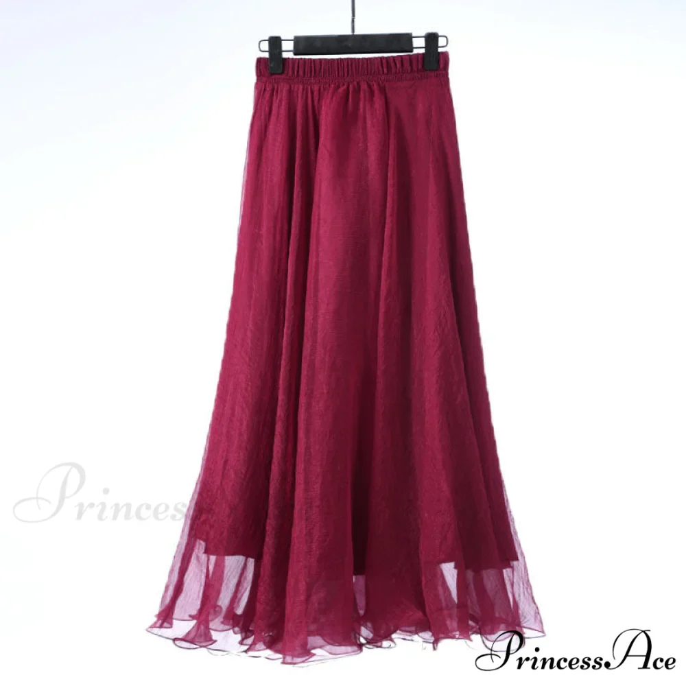 Fashion Chiffon Long Skirts - Image 16