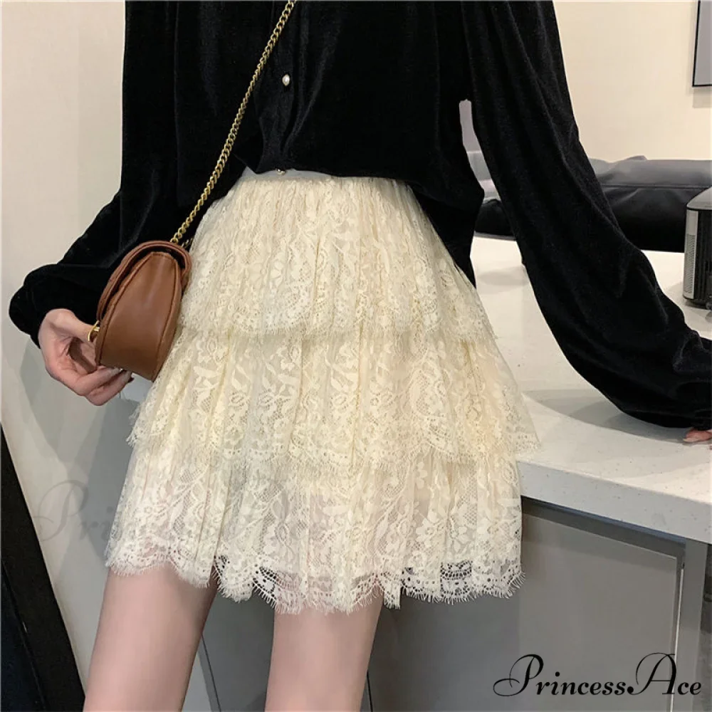 High Waist Elegant A Line Mini Skirts - Image 2