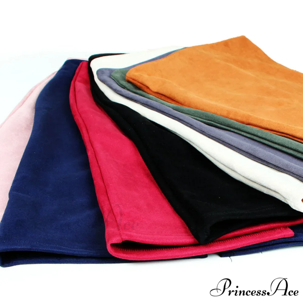Solid Color Pencil Skirt - Image 5