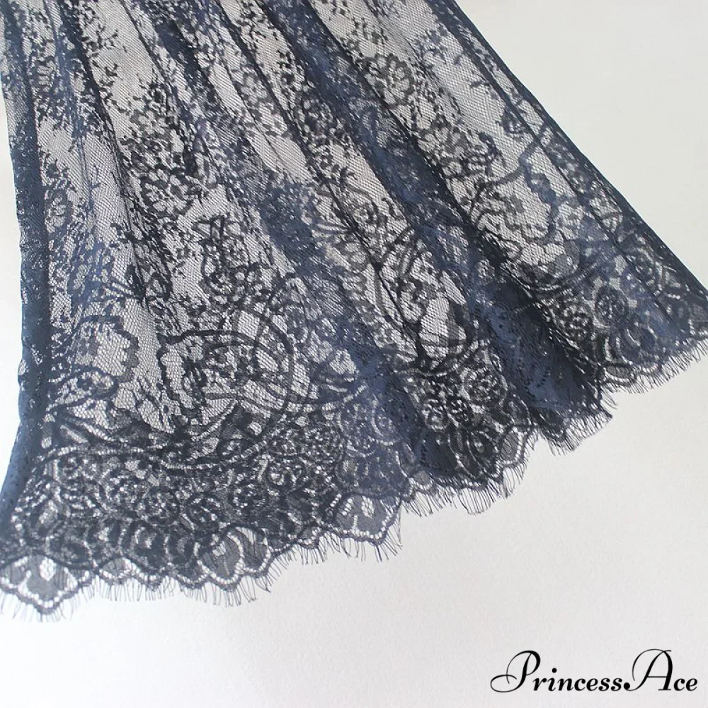 Fashion Solid Casual Mesh Lace Skirts - Image 6