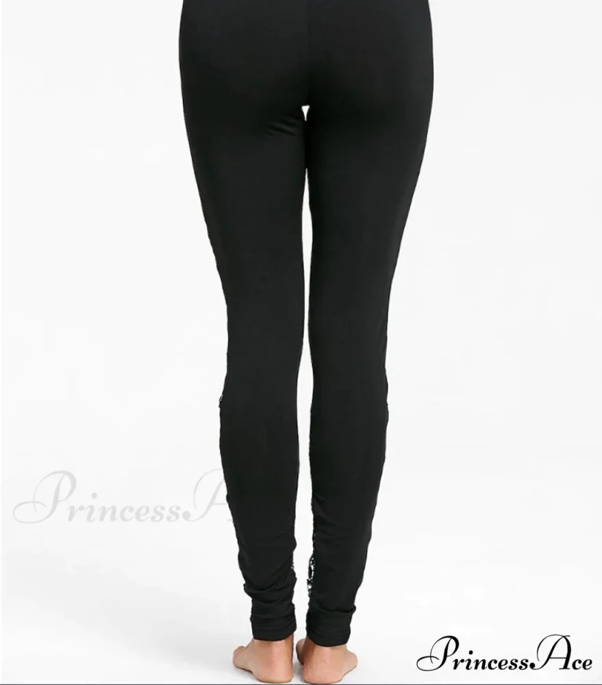 Fashion Elastic High Waist Leggings - Image 3
