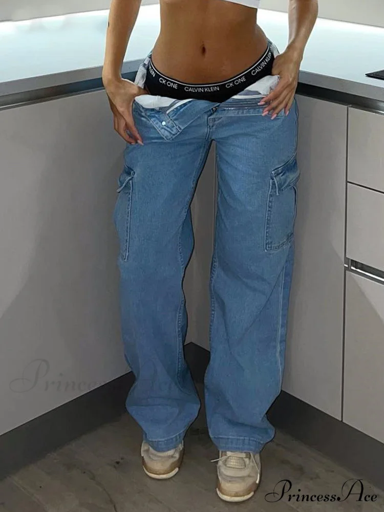 Straight Leg Cargo Pants - Image 2