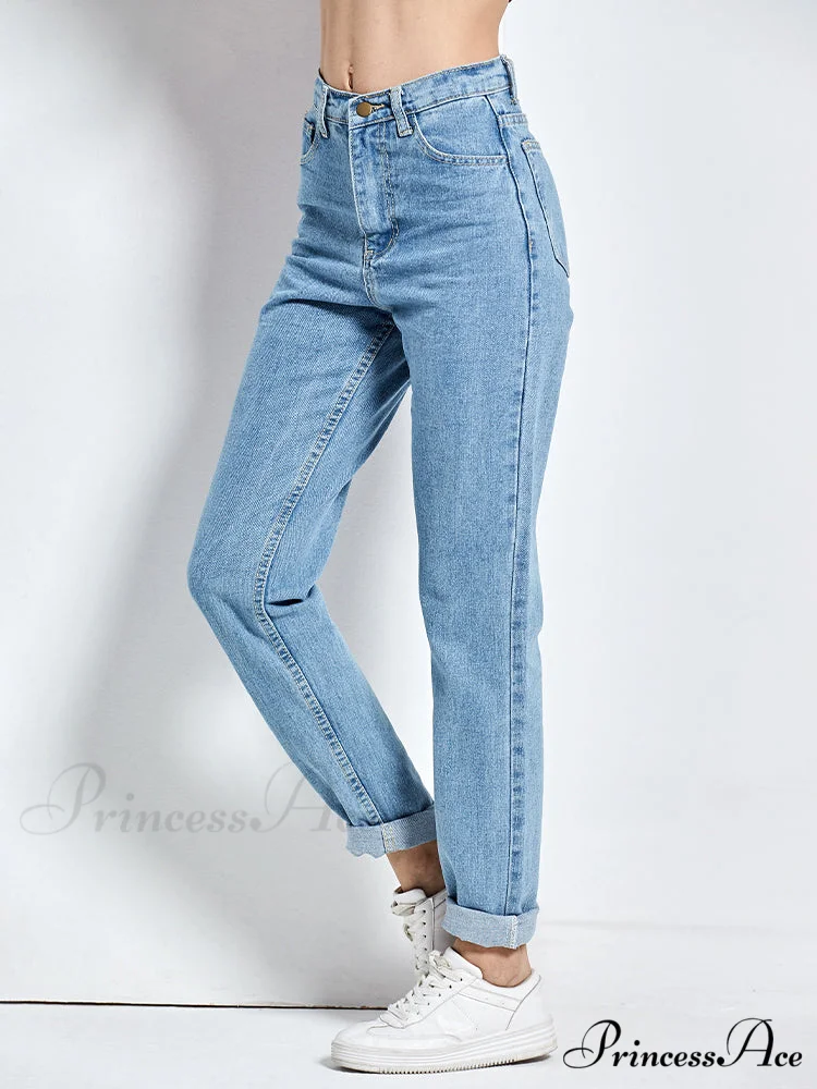 Vintage High Waist Jeans - Image 3