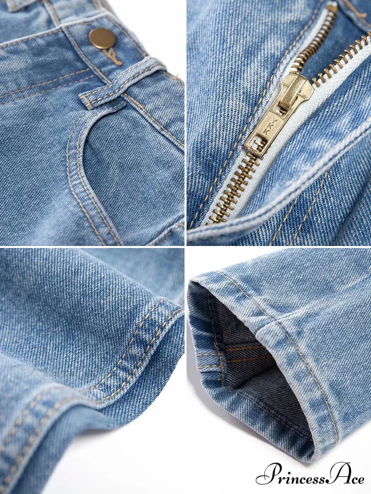 Vintage High Waist Jeans - Image 4