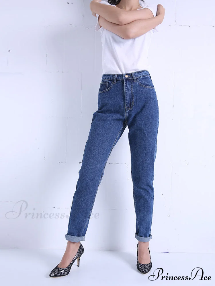 Vintage High Waist Jeans - Image 6