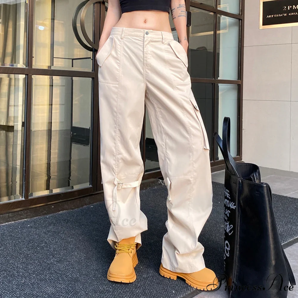 Y2K Streetwear Baggy Cargo Pants - Image 12