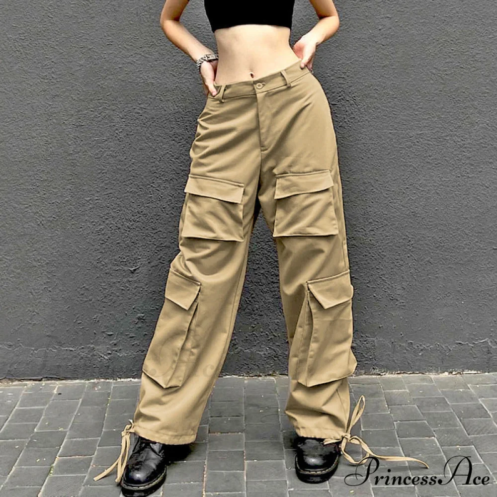 Y2K Streetwear Baggy Cargo Pants - Image 14