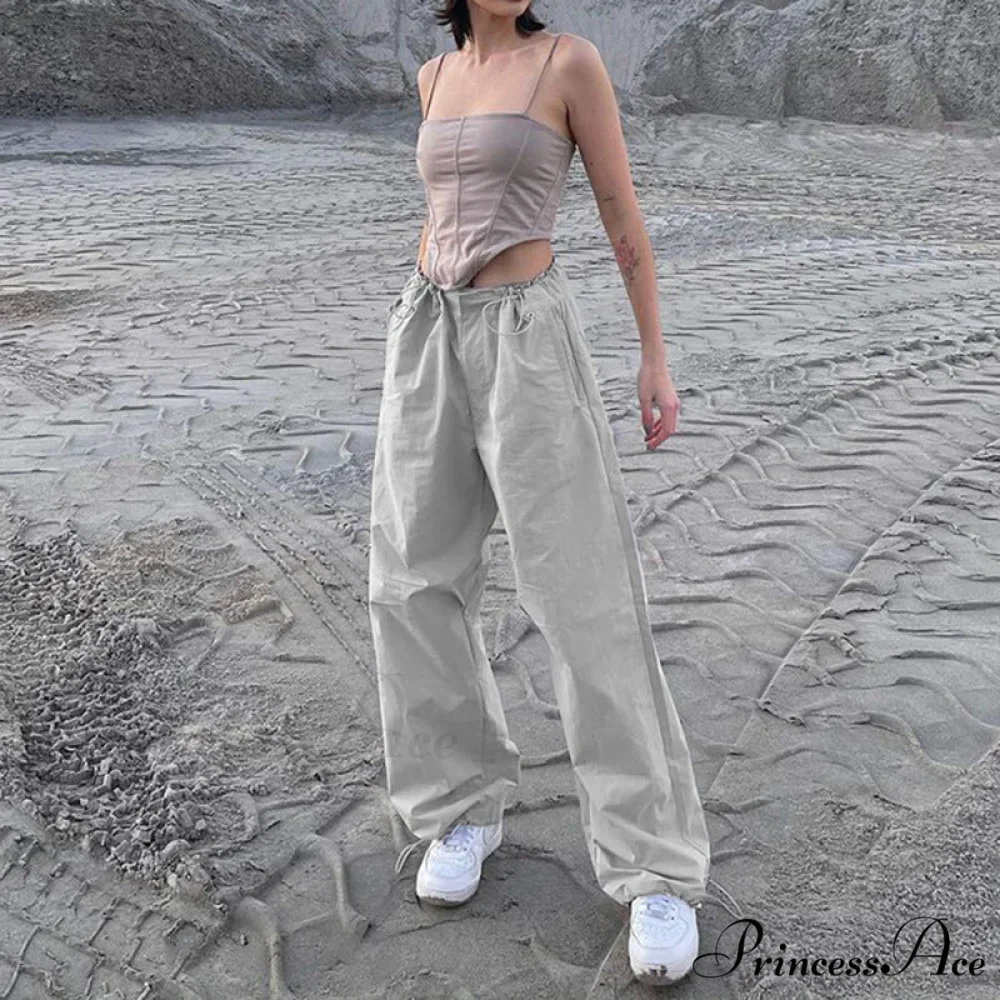 Y2K Streetwear Baggy Cargo Pants - Image 16