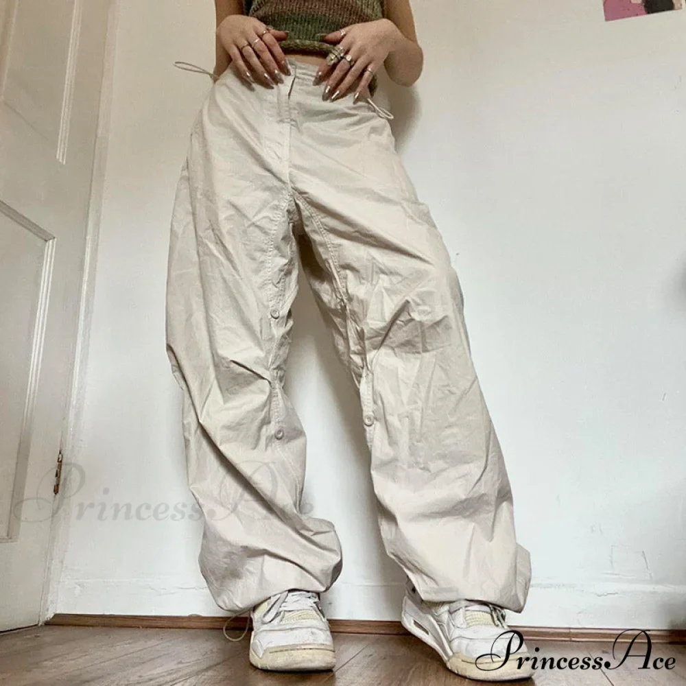 Y2K Streetwear Baggy Cargo Pants - Image 23