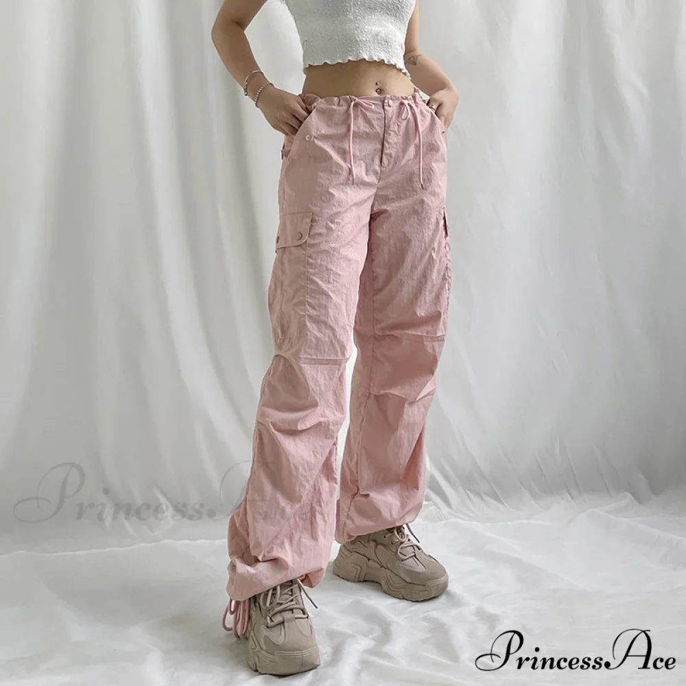 Y2K Streetwear Baggy Cargo Pants - Image 26