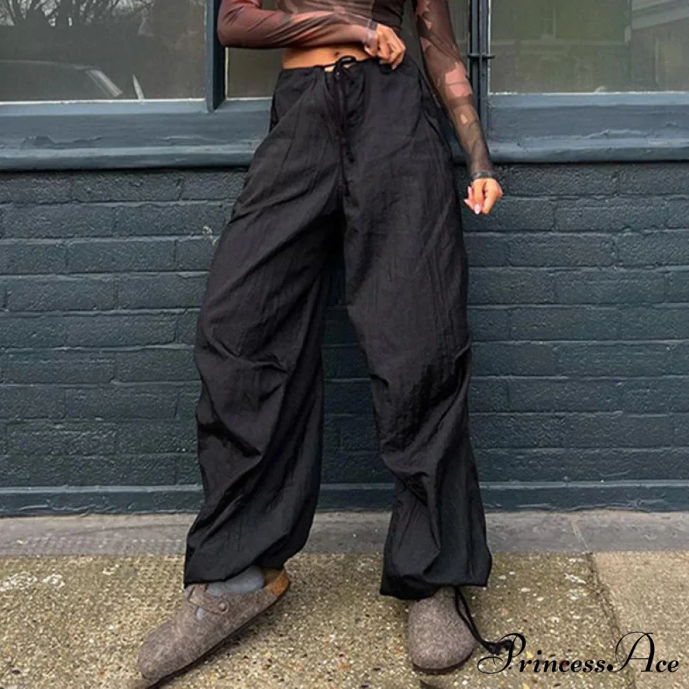Y2K Streetwear Baggy Cargo Pants - Image 5