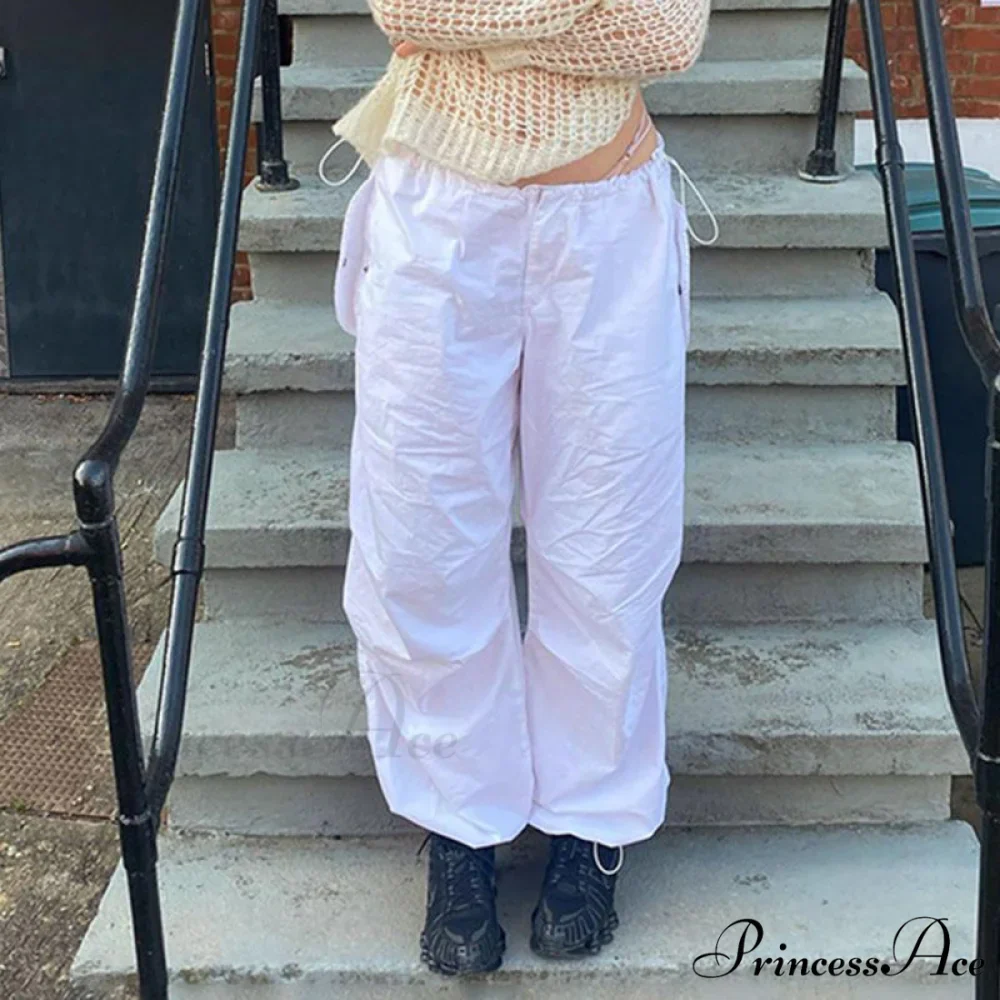 Y2K Streetwear Baggy Cargo Pants - Image 7