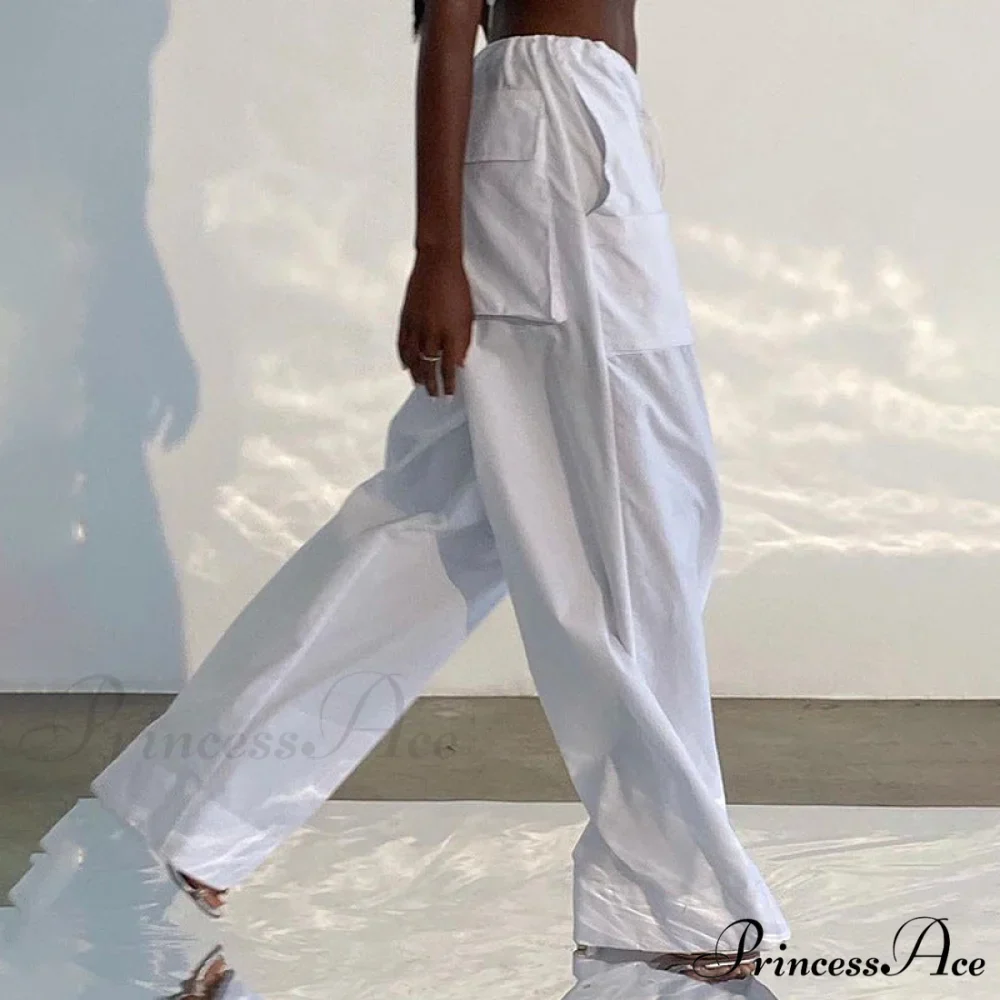 Y2K Streetwear Baggy Cargo Pants - Image 9