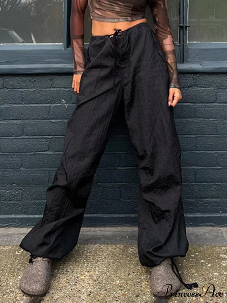 Women Fashion Casual Drawstring y2k Pants - Image 10