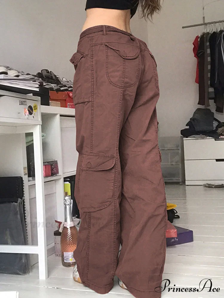 Woman High Waist Baggy Straight Leg Jeans - Image 6