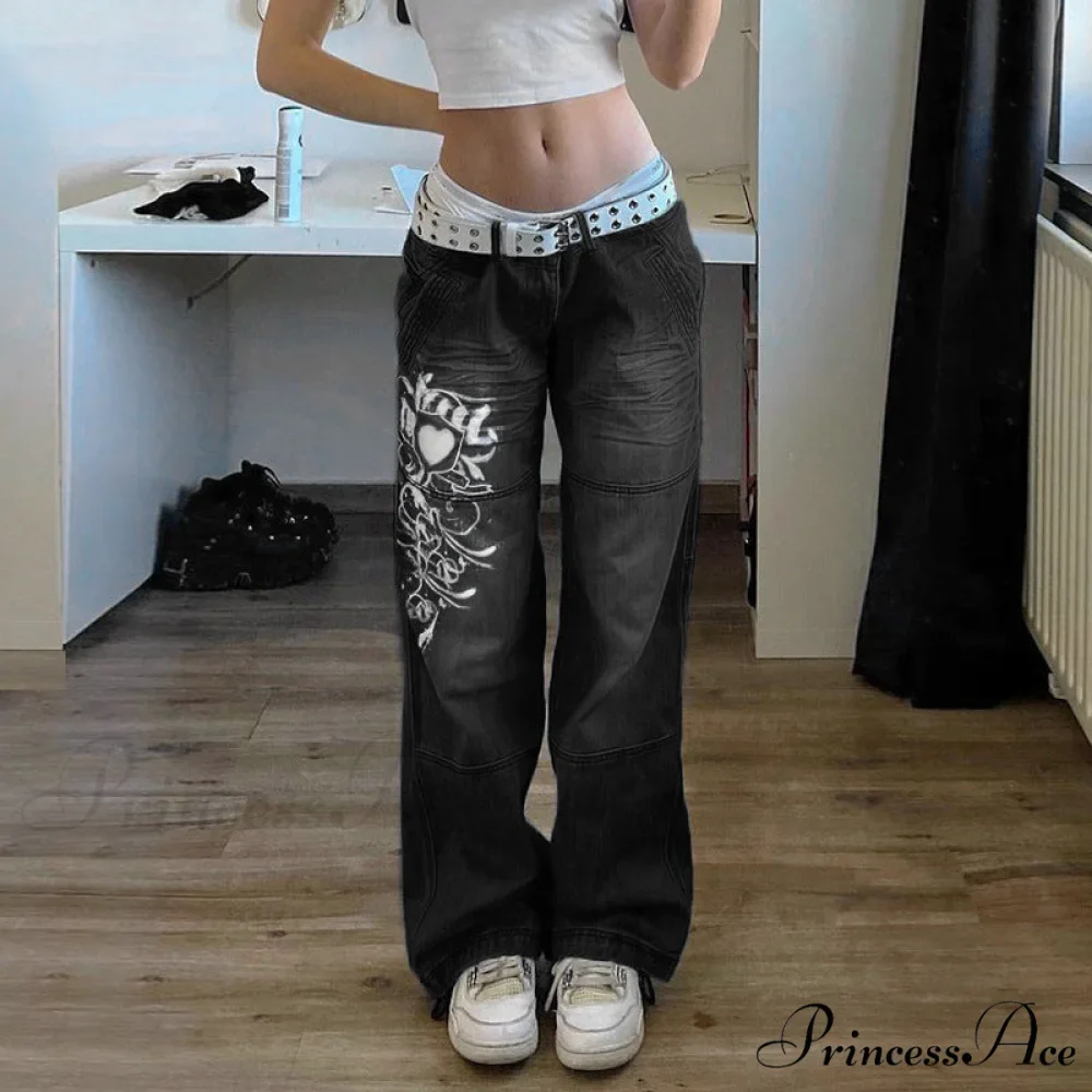 Drawstring Baggy Y2K Cargo Pants - Image 16