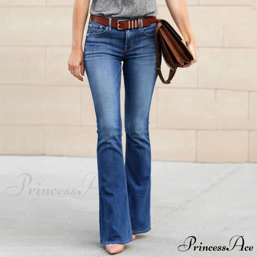 Girls Elastic Waist Slim Fit Elegant Trousers - Image 2