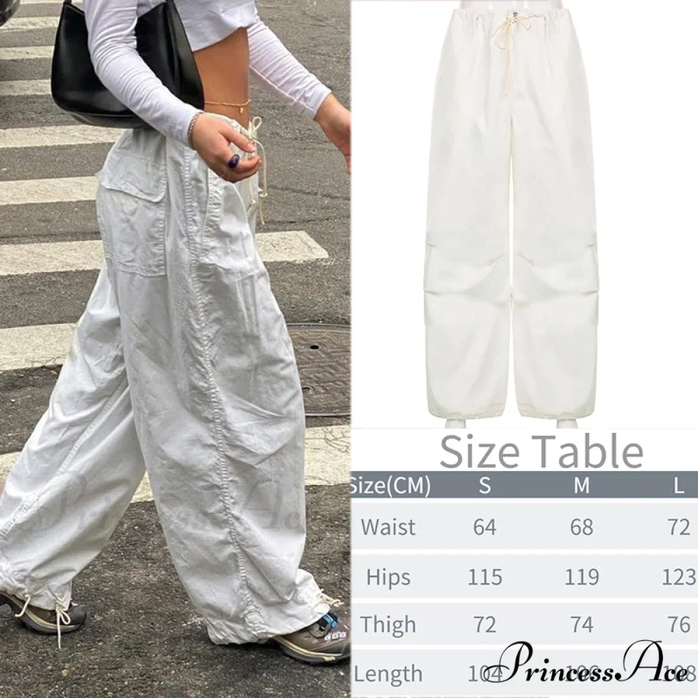 Y2K Baggy Streetwear Fairycore Cargo Pants - Image 11