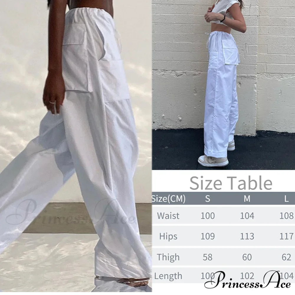Y2K Baggy Streetwear Fairycore Cargo Pants - Image 15